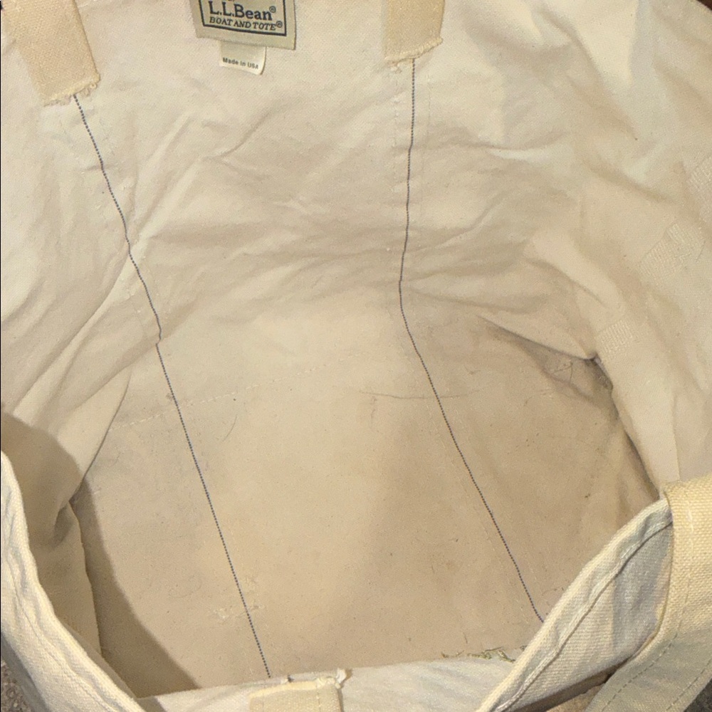 Vintage 80s 90s L.L. Bean Boat and Tote - Picture 3 of 5